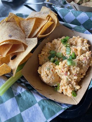 Pimento cheese   at The Panacea Restaurant in Wilmington