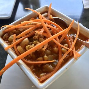 Soup of the day at The Panacea Restaurant in Wilmington