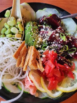 Vegan Poke Bowl at Bamboo Sushi & Hibachi in Niceville