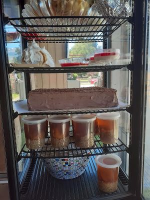 Mote con huesillo at Jezreel in Futaleufu