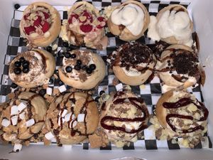 Assortment at Cinnaholic in Schaumburg