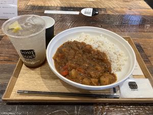 Ratatouille curry  at Soup Stock Tokyo in Sapporo