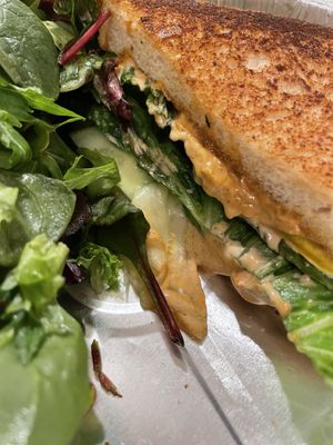 The Dempster Street Sandwich   at Blind Faith Cafe in Evanston