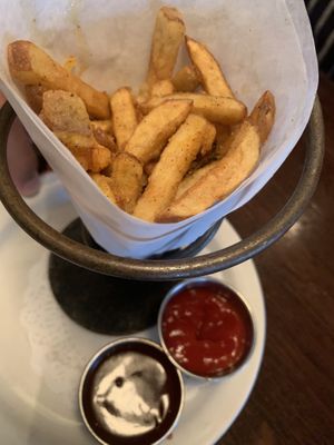 Hand Cut French Fries  at Blind Faith Cafe in Evanston