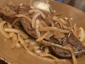 Side of Seitan  at Blind Faith Cafe in Evanston