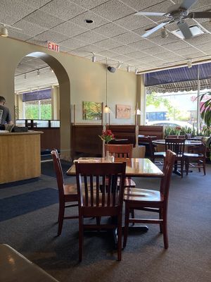Interior  at Blind Faith Cafe in Evanston