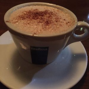 chai latte  at Blind Faith Cafe in Evanston