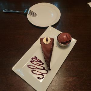 Black Forest Torte at Blind Faith Cafe in Evanston