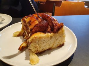 Apple cinnamon roll (vegetarian, not vegan) at Zeit Für Brot - Berlin Mitte 1 in Berlin