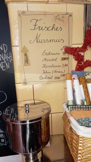 nussmus at Unverpackt in Weinheim