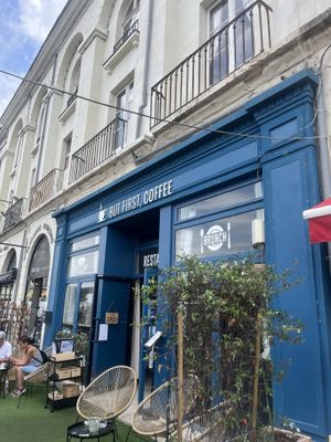 Easy to find!  at But First Coffee in Saumur