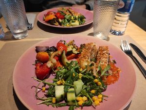 Wellington de cogumelos at Sou Green in Porto