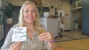 They made me feel special on my birthday which was so lovely! at Saltwater in Fingal Bay