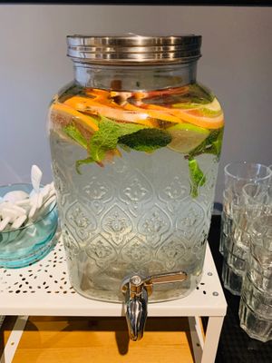 Lemon water  at Mei Lin in Helsinki