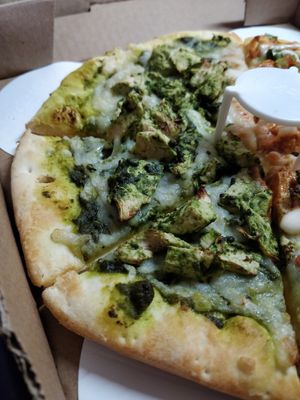 Pesto at Pizzeria Halt in Modesto