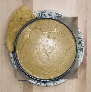 Chips and Cashew Queso at Seed in New Orleans