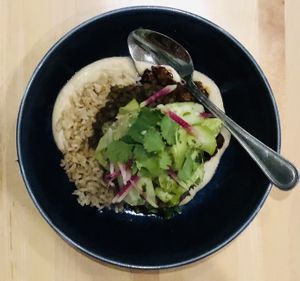 Lentil “Soup" at Seed in New Orleans