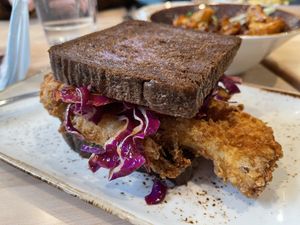 cauliflower katsu at Seed in New Orleans