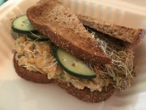 Chickpea Salad sandwich   at Seed in New Orleans