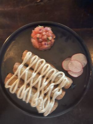 Taquitos de Jamaica  at Coa in Columbia