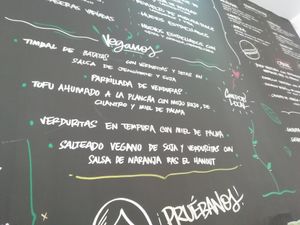 Comida vegana at Como Decía Mi Padre Gastro Café in Tenerife