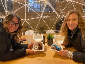 Late night donuts?  Why not! at Rejoice in Geneva