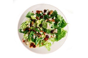 Cranberry, apple walnut salad at Rejoice in Geneva