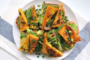 Vegan Avocado Toast (V, DF, GF)
Gluten free toast grilled to perfection with a generous helping of our homemade avocado tofu spread. at Rejoice in Geneva