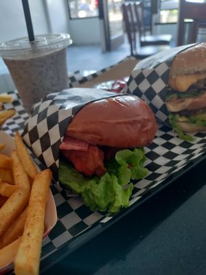 "" at Malibu's Burgers in Oakland