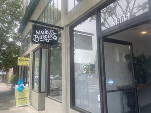   at Malibu's Burgers in Oakland