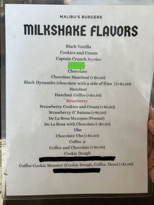   at Malibu's Burgers in Oakland