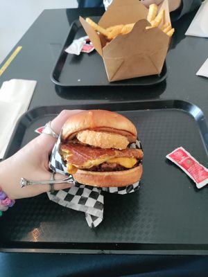 Egg nun at Malibu's Burgers in Oakland