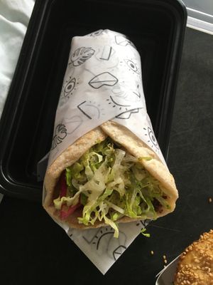 Shwarma at Lulu Green in Boston