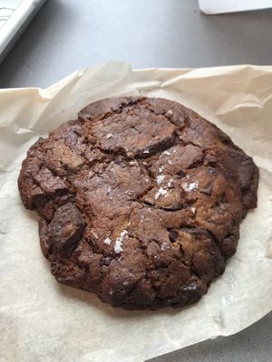Chocolate chunk cookie at Lulu Green in Boston