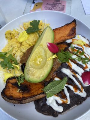 Huevos Rojos, this is last meal good!   at Lulu Green in Boston