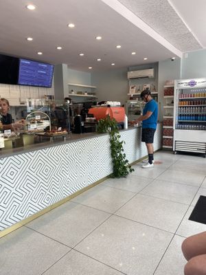 Counter   at Lulu Green in Boston