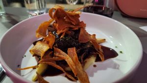 Braised Mushroom Short Ribs at Lulu Green in Boston