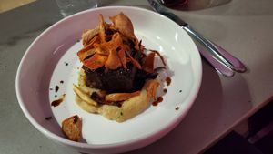 Braised Mushroom Short Ribs at Lulu Green in Boston
