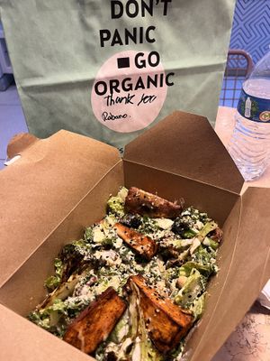 Caesar salad  at Lulu Green in Boston