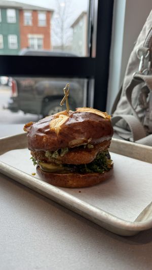 Glazed chicken  at Lulu Green in Boston