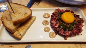 Beet Tartare at Lulu Green in Boston
