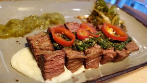 Chunk Foods Steak at Lulu Green in Boston