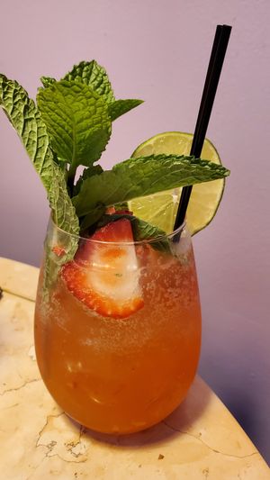 Strawberry Mojito at Lulu Green in Boston