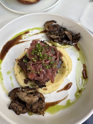 Mushroom main dish  at Lulu Green in Boston