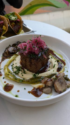 Mushroom rib at Lulu Green in Boston