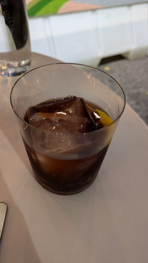 Rich AF drink at Lulu Green in Boston