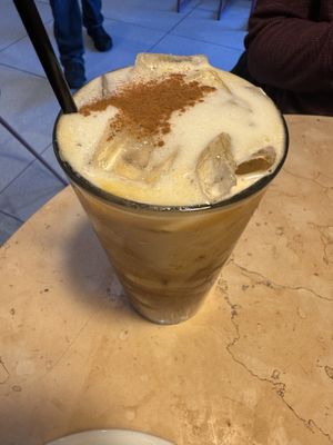 PSL on ice  at Lulu Green in Boston