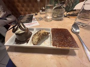 Chocolate trilogy (NYE pre fixe)  at Lulu Green in Boston