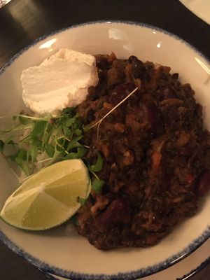 Chile non-carne  at Wulf & Lamb Marylebone in London