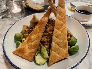 Wulf Pie. Christmas edition   at Wulf & Lamb Marylebone in London